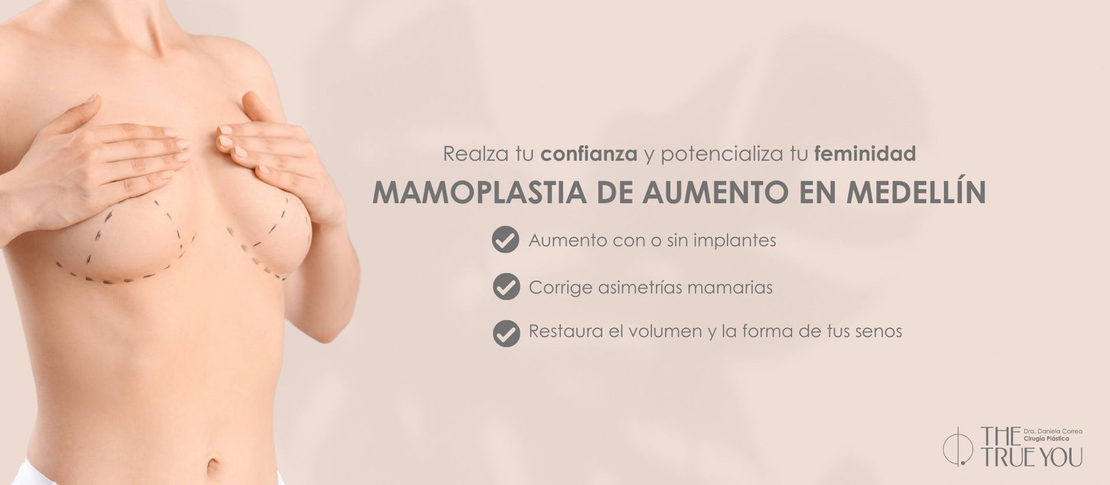 Mamoplastia de Aumento en Medellín - Dr. Daniela Correa - Cirujana Plástica en Medellín