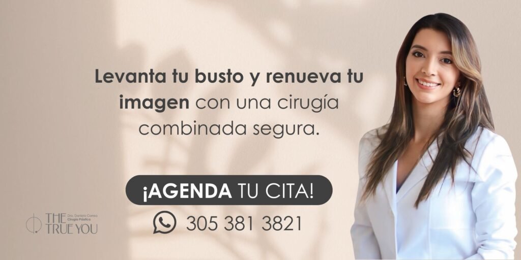 Cambio de implantes en Medellín con mastopexia - Cirujana plástica Daniela Correa