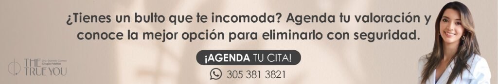 Eliminación de lipoma- Dra. Daniela Correa- Cirujana plástica