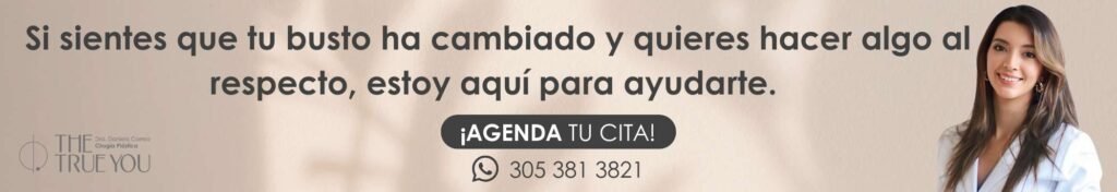 Mastopexia con implantes en Medellín con la cirujana plástica de Colombia Daniela Correa