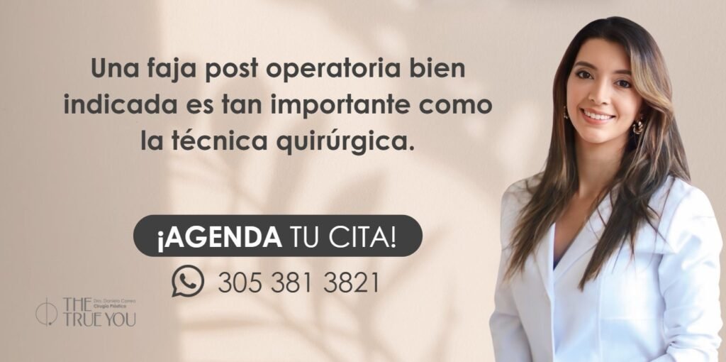 Fajas postoperatorias- Dra. Daniela Correa