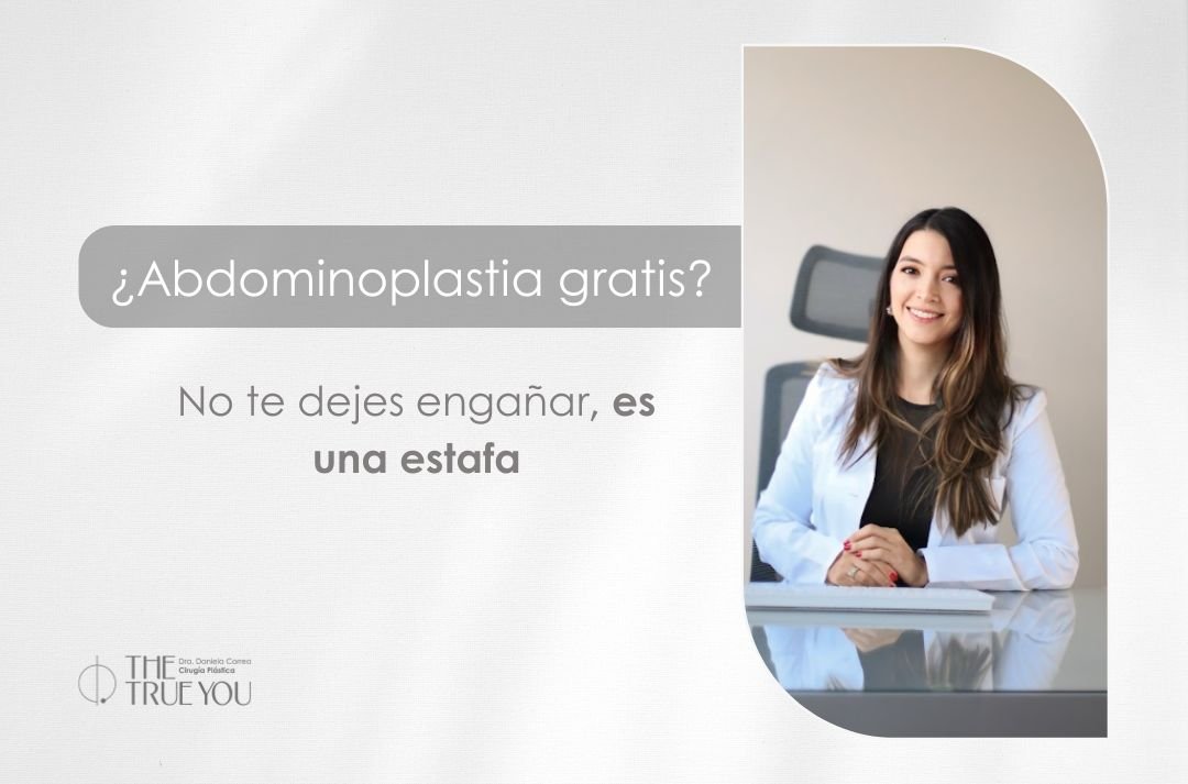 Alerta, no hago lipoabdominoplastias gratis - Daniela Correa cirujana plástica de Medellín