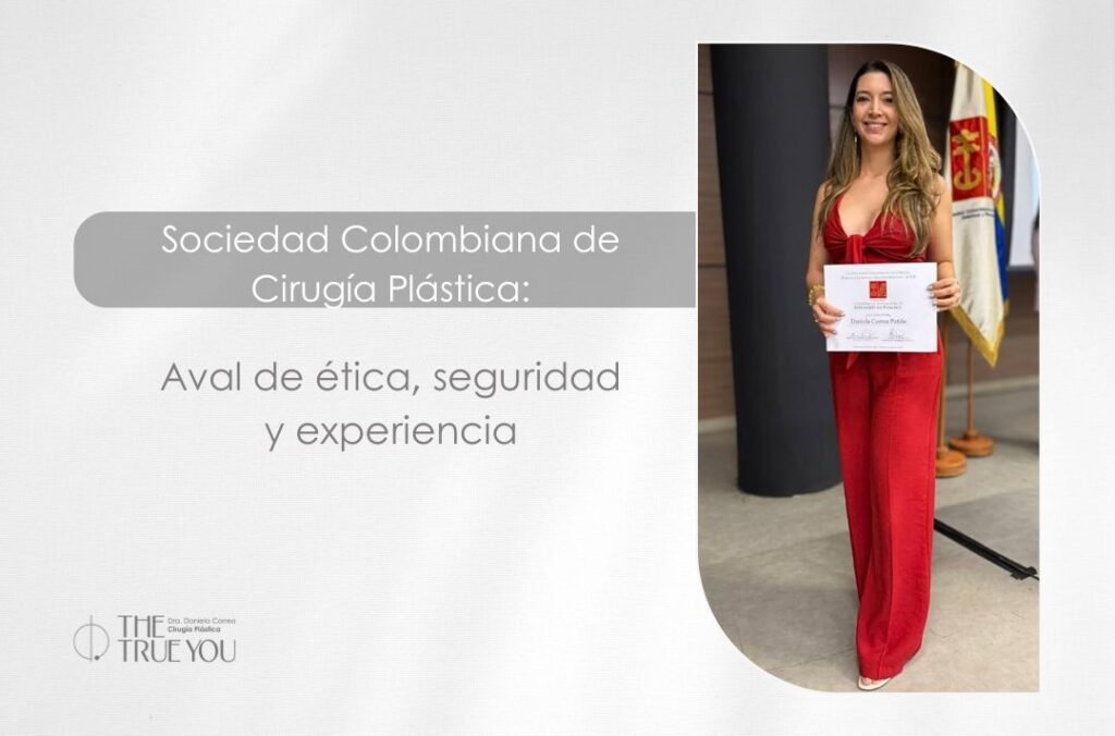 Cirujana plástica de Medellín Daniela Correa integrante de la Sociedad Colombiana de Cirugía Plástica