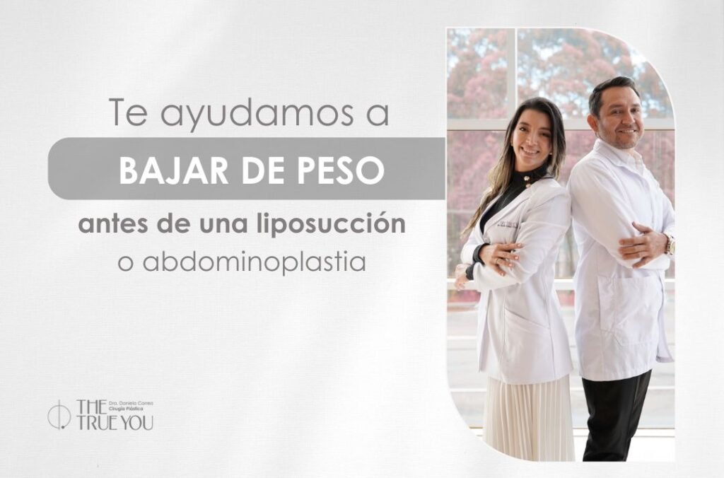 Cómo bajar de peso de forma segura antes de una liposucción o abdominoplastia - Dra Daniela Correa - Medellín, Colombia 1