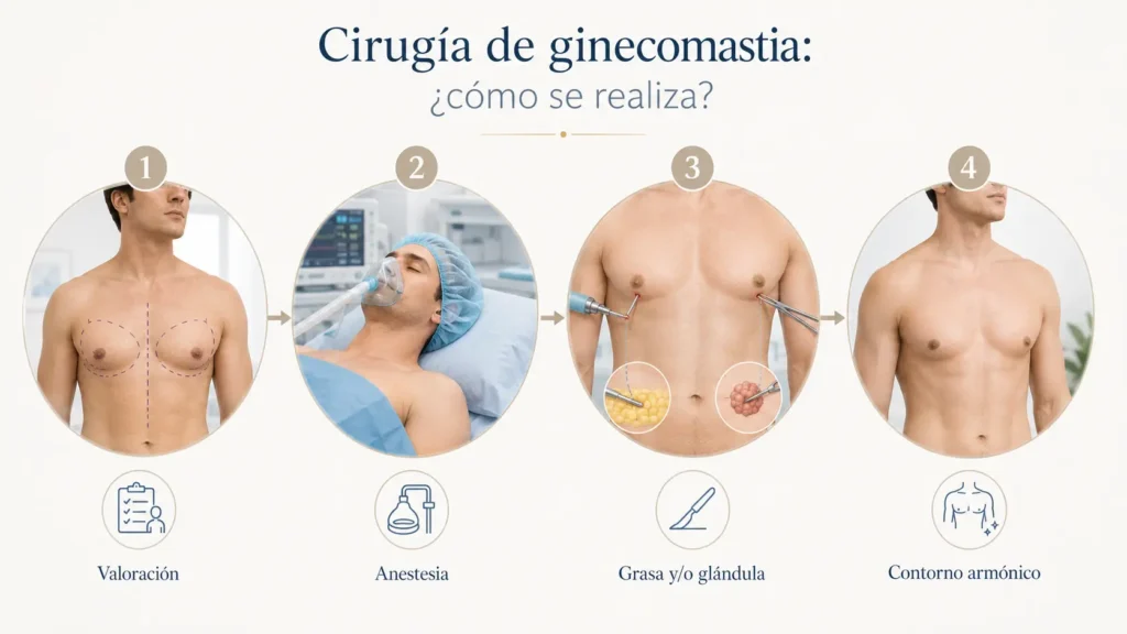 Ginecomastia - como se realiza - Dra Daniela Correa